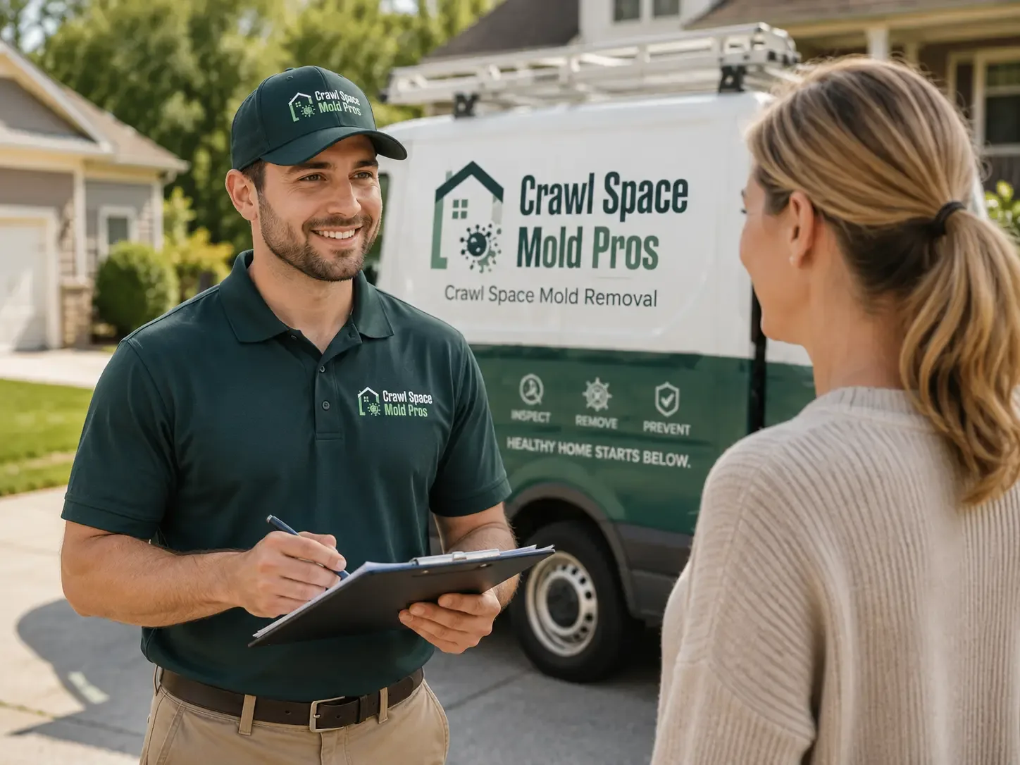 Crawl Space Mold Removal Liberty Center, IA FAQs